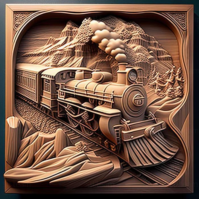 3D model Trainz game (STL)